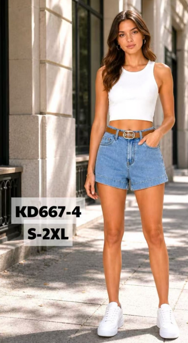 Szorty damskie jeans Roz S-2XL, 1 Kolor Paczka 10 szt